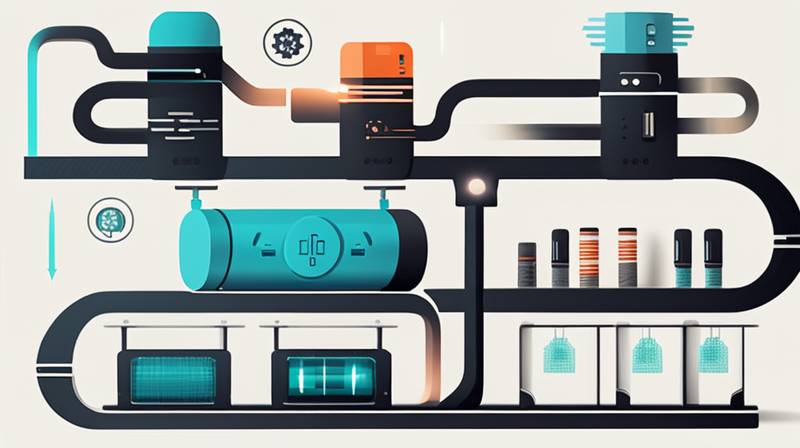 What is the energy storage device on the pipeline?