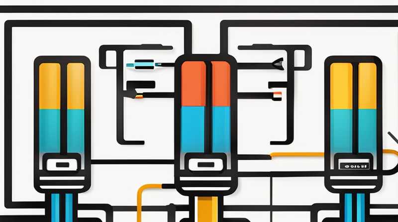 Cómo conectar cables de baja tensión en estaciones de almacenamiento de energía