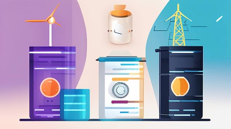 What are the formulas for energy storage funds?