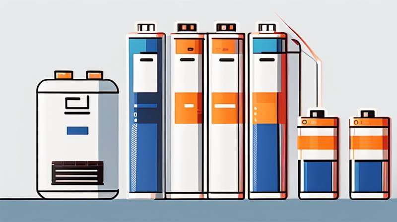 What materials are energy storage batteries generally made of?