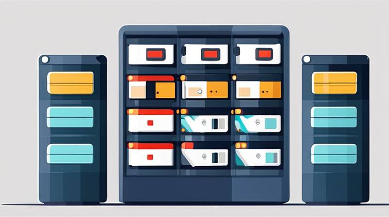 What kind of battery is used in the energy storage cabinet