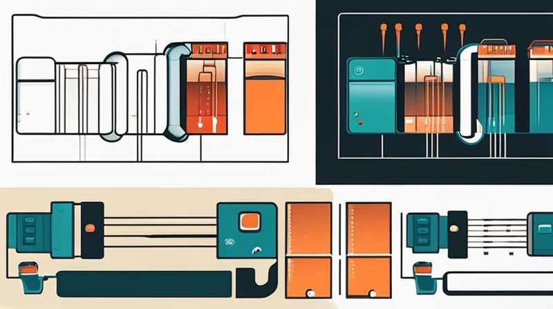 Cómo dibujar un diagrama estructural simple de un capacitor de almacenamiento de energía