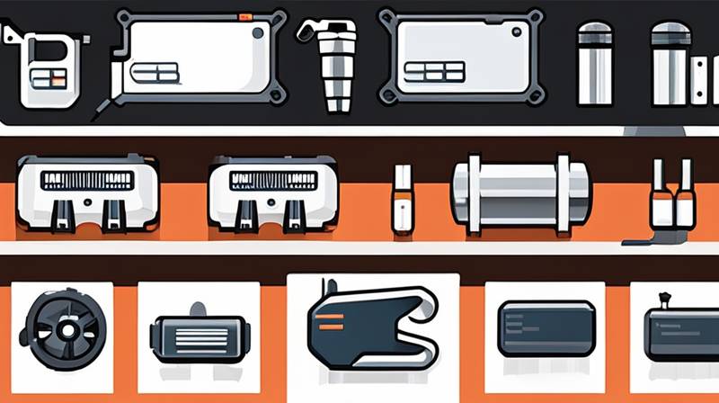 What are the energy storage welding gun components?