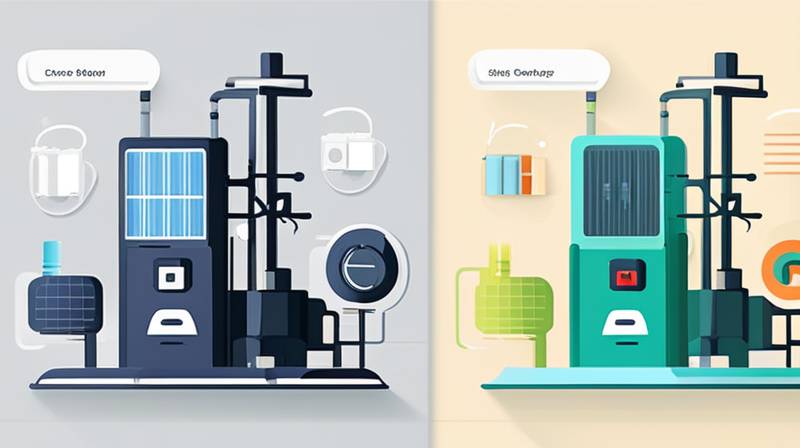 What are the media for energy storage power stations?