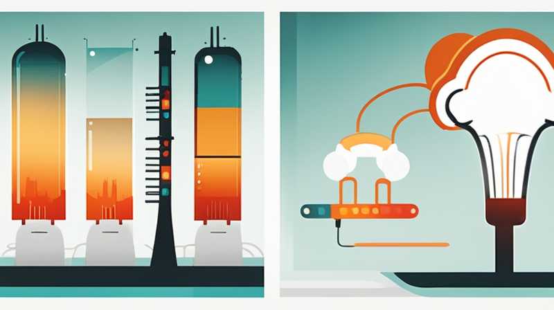 ¿Cuáles son las grandes centrales eléctricas de almacenamiento de energía al aire libre?