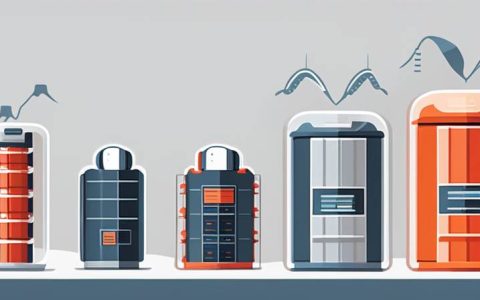 What are the large energy storage capacitors?
