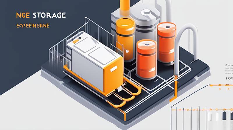 What are the main components of an industrial energy storage system?