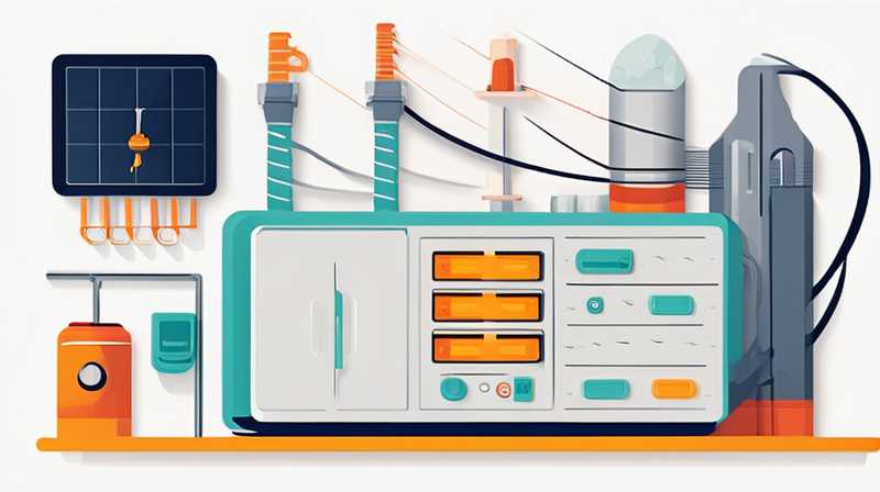 ¿Cuál es la función del gabinete de almacenamiento de energía del contenedor?