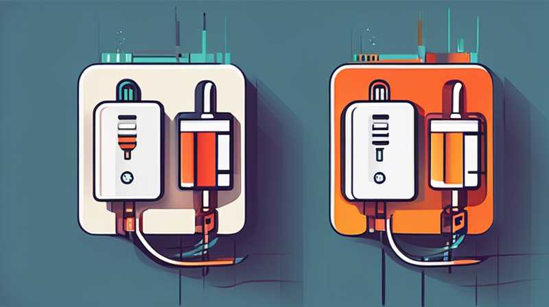 Cómo conectar un condensador de almacenamiento de energía CC