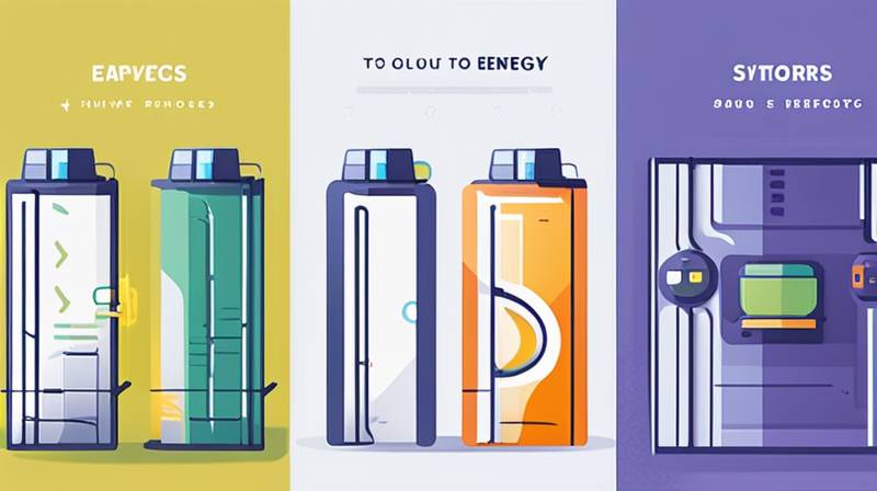 What are the energy storage projects to be evaluated?