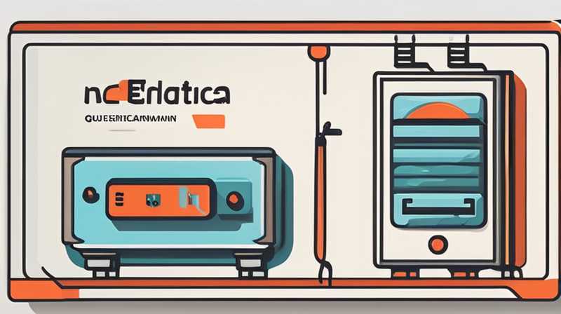 ¿Qué significa almacenamiento de energía en una caja eléctrica?