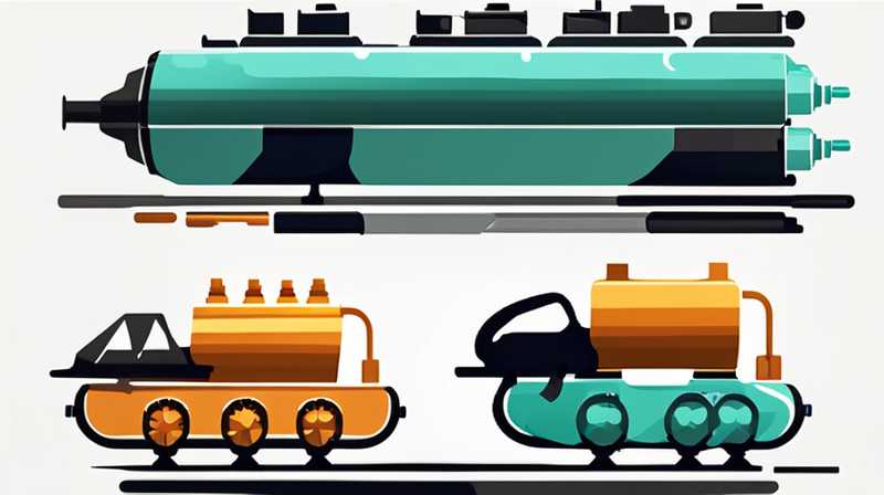 ¿Cuál es la función de llenar el tanque de almacenamiento de energía con nitrógeno?