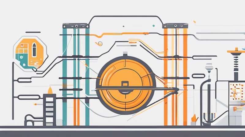 Cómo dibujar un diagrama de proceso para construir una central eléctrica de almacenamiento de energía