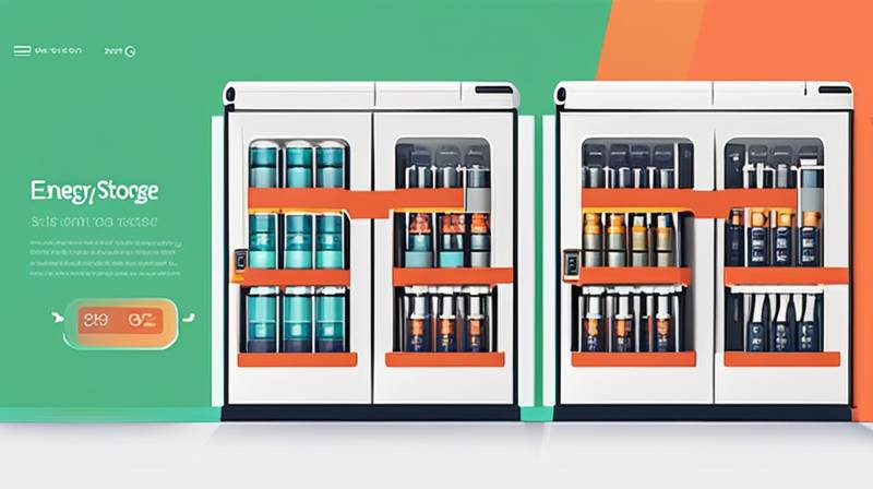 What energy does the energy storage spring store?