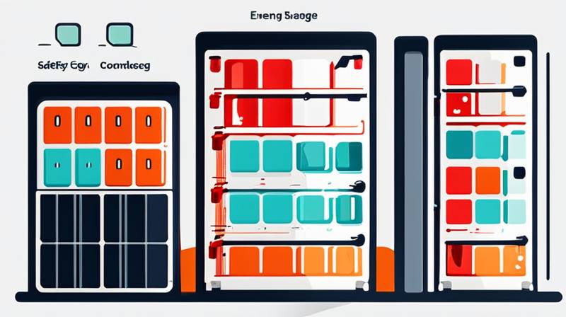 What safety concerns should be considered with commercial energy storage?