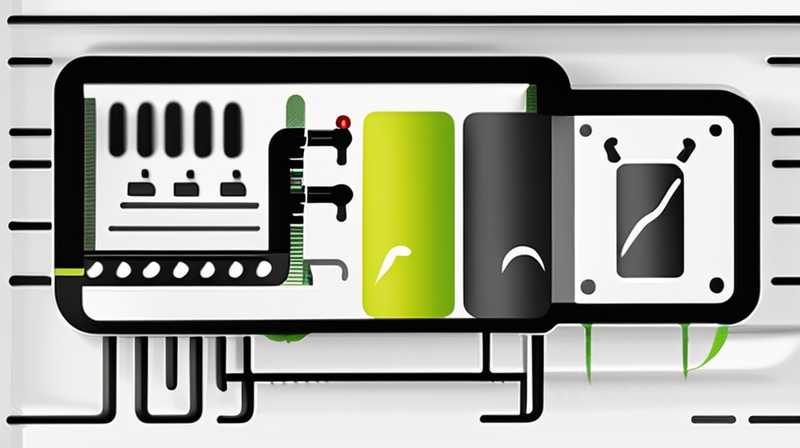 ¿Cuál es el principio del despegue de la batería de almacenamiento de energía?