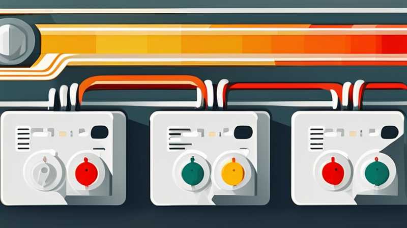 ¿Qué cables están conectados a la batería de almacenamiento de energía?