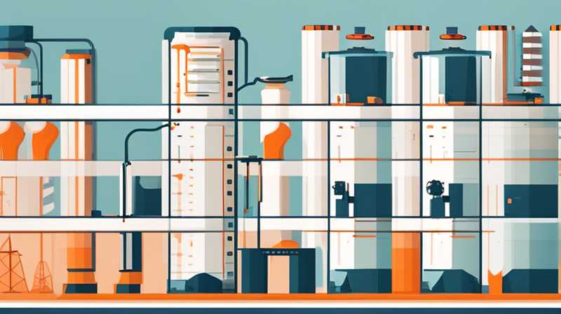 ¿Cuáles son las industrias subdivididas del concepto de almacenamiento de energía?