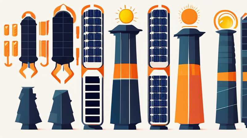 ¿Cómo se ve una torre de almacenamiento de energía solar térmica?