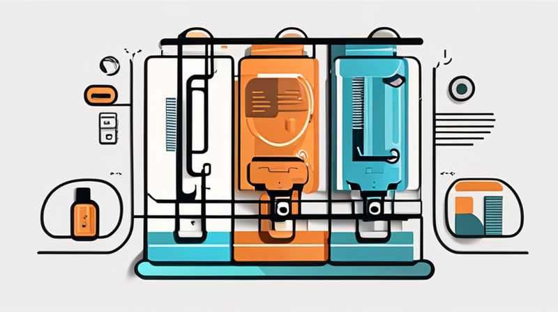 ¿Cuál es la función del gabinete de almacenamiento de energía de tela?