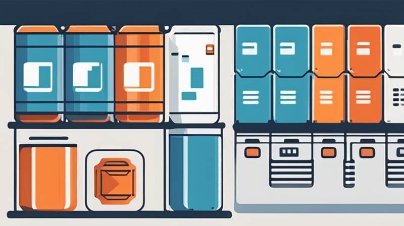 What are the split energy storage systems?