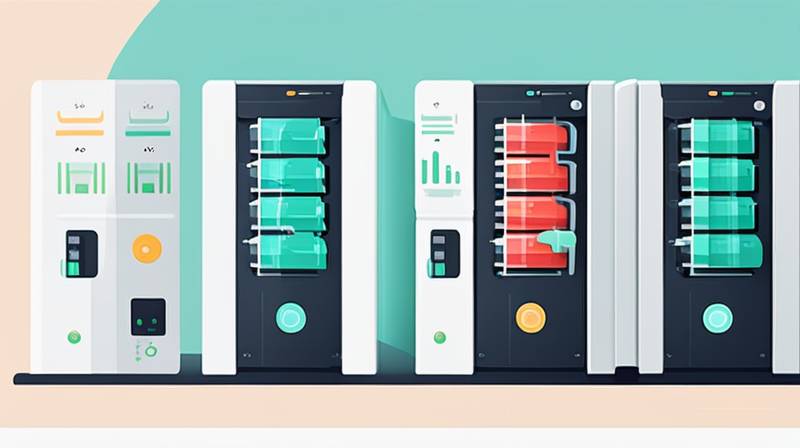 How does the energy storage switch store energy?