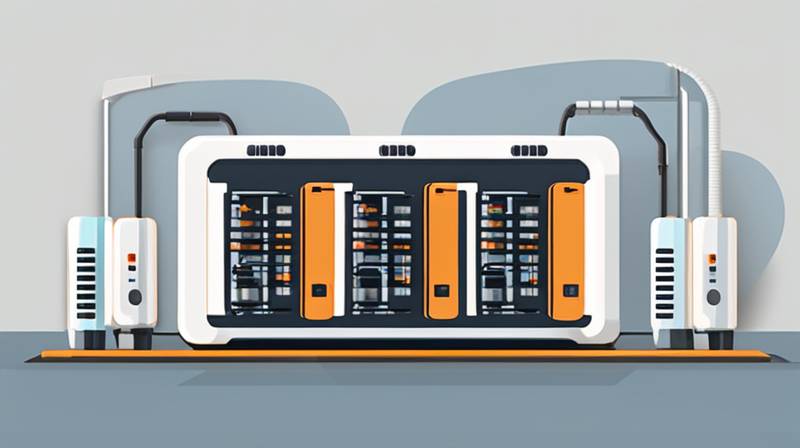 What equipment does the energy storage power station include?