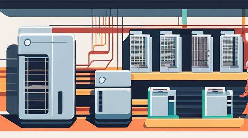 What are the energy storage air conditioning processes?