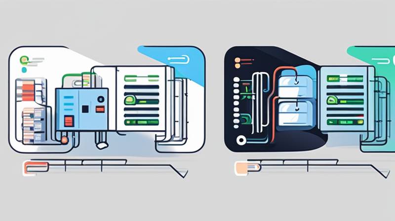 What is the difference between centralized and decentralized industrial energy storage?