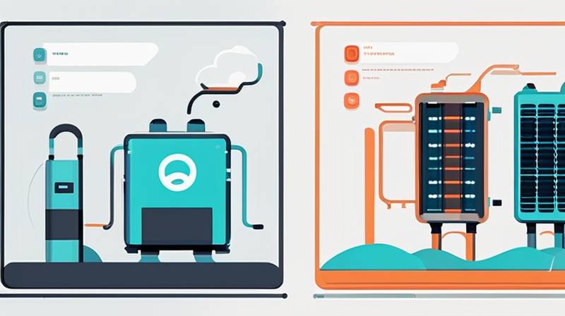 What is the difference between electric energy storage and hydrogen energy storage?