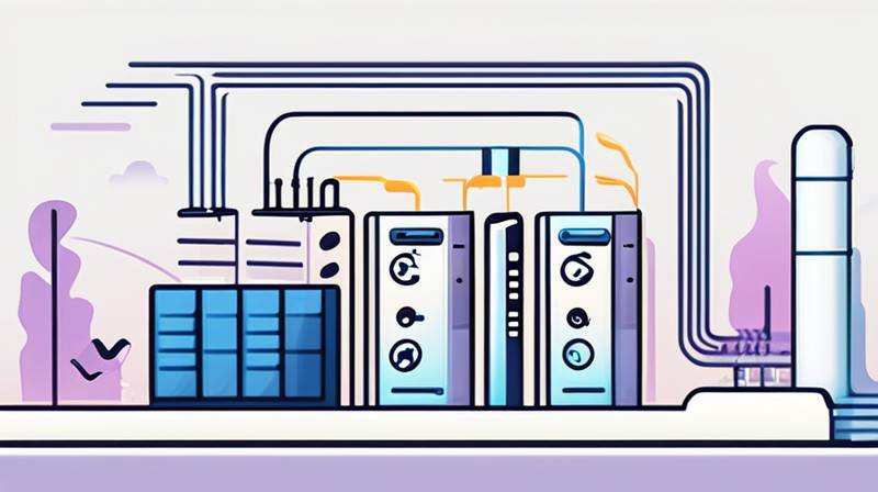 What are the parts of the energy storage system?