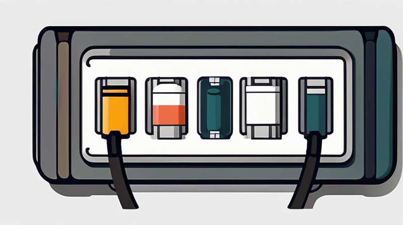 ¿Cómo se llama el cable de la batería de almacenamiento de energía?