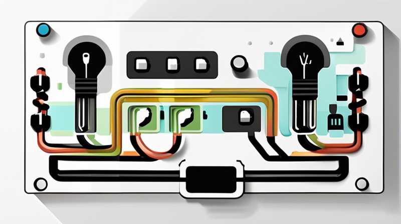 ¿Cuál es el principio de funcionamiento de la central eléctrica de almacenamiento de energía del lado de la energía?