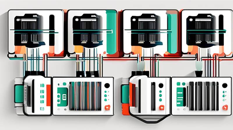 What parts does the energy storage circuit include?