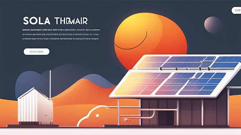 What are the solar thermal energy storage projects?