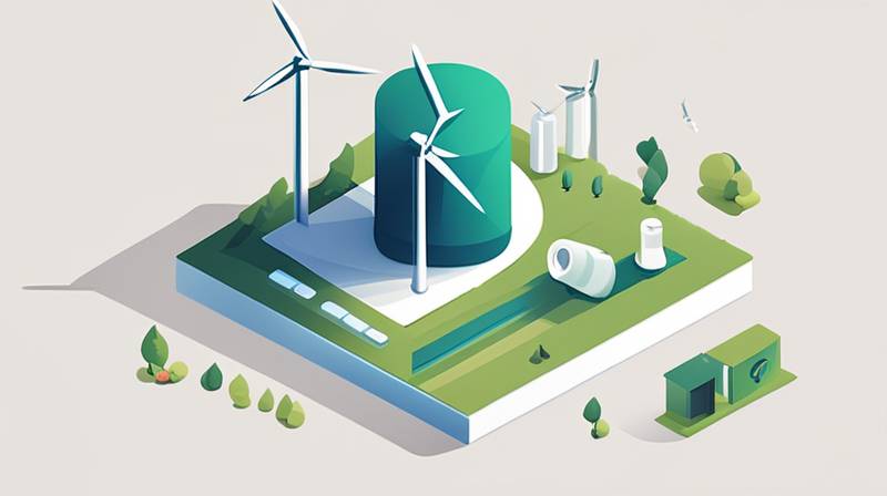 What is wind energy storage?