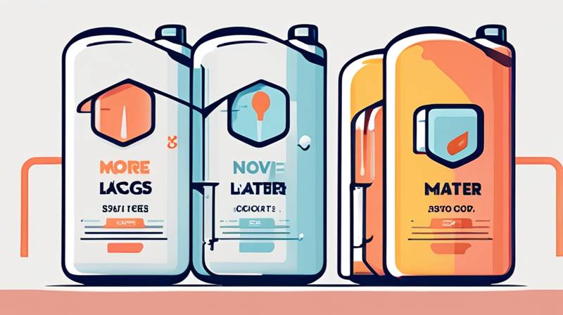 What are the gases in energy storage batteries?