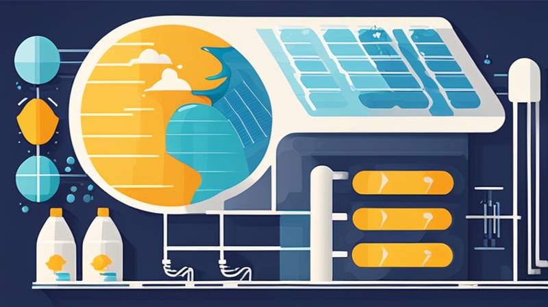 Solar energy and water desalination: A sustainable solution