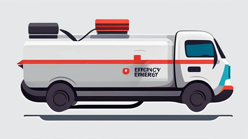 What are the emergency energy storage vehicles?