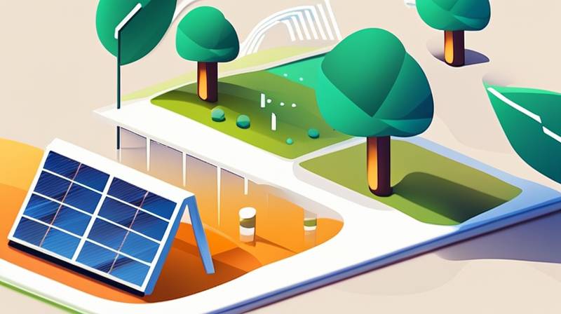 The role of solar energy in reducing the urban heat island effect