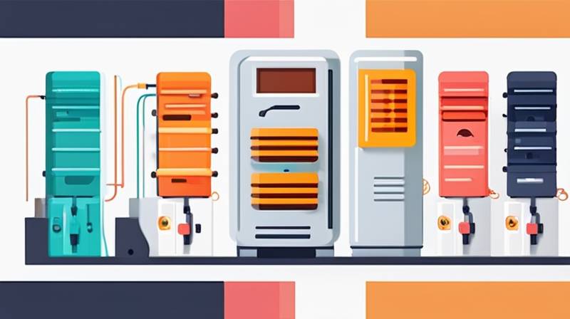 What does the AC side of energy storage include?