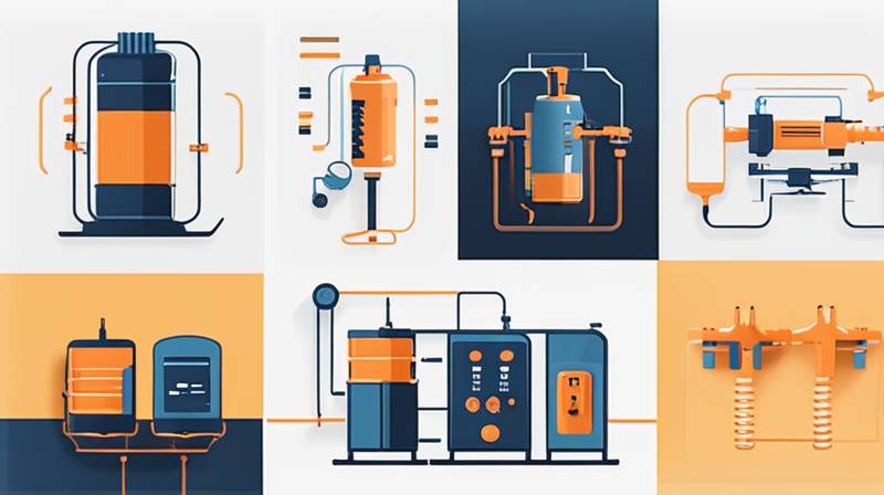 What equipment is needed for energy storage projects?