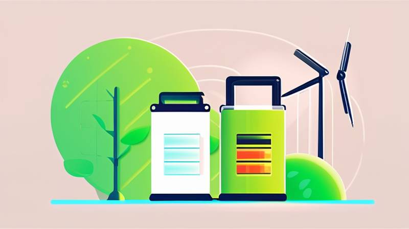 What is the principle of energy storage battery