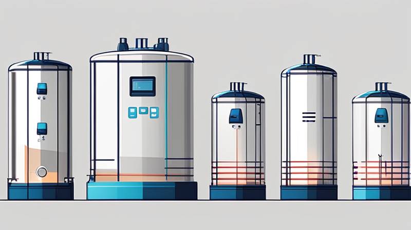 How many tons of hydraulic pressure can the energy storage tank carry?