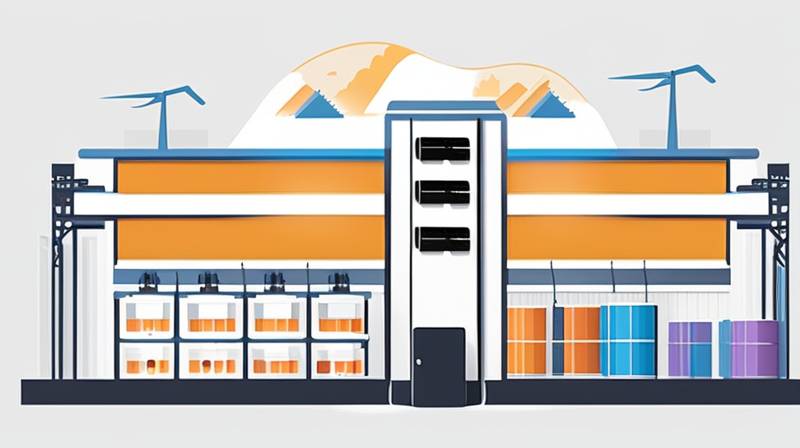 What are the energy storage centers in Germany?