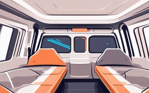How much storage space can be placed in the passenger compartment?