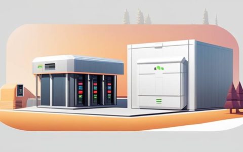 How many meters above ground is the energy storage building?