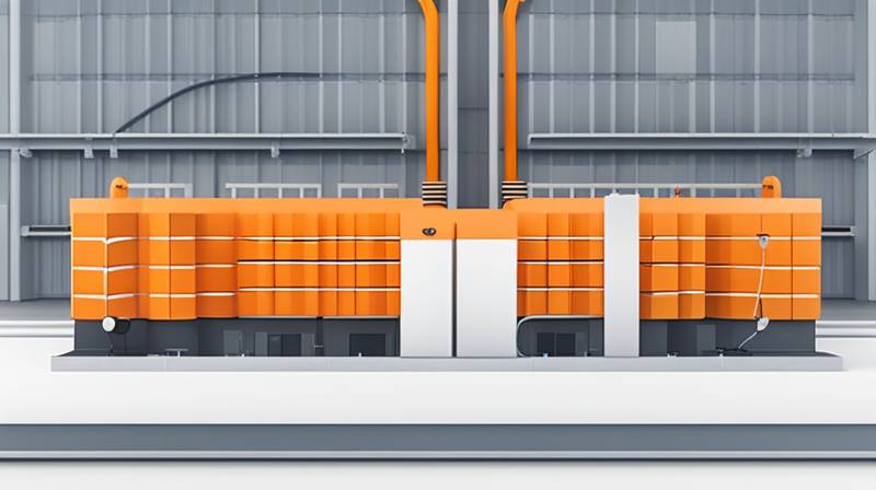 How does industrial energy storage enhance grid flexibility for large facilities?