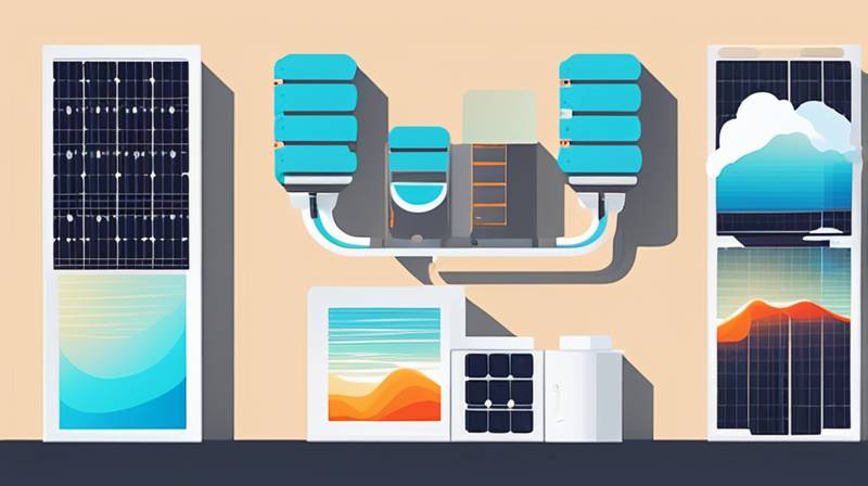 What are the solar thermal energy storage devices?