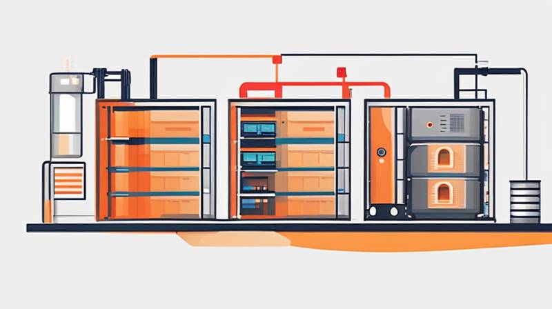 Can industrial energy storage systems be integrated with district heating and cooling systems?